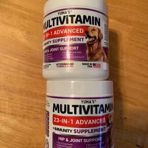 yumas multivitamin 23 in 1 advanced hip and joint support for dogs 340 chews